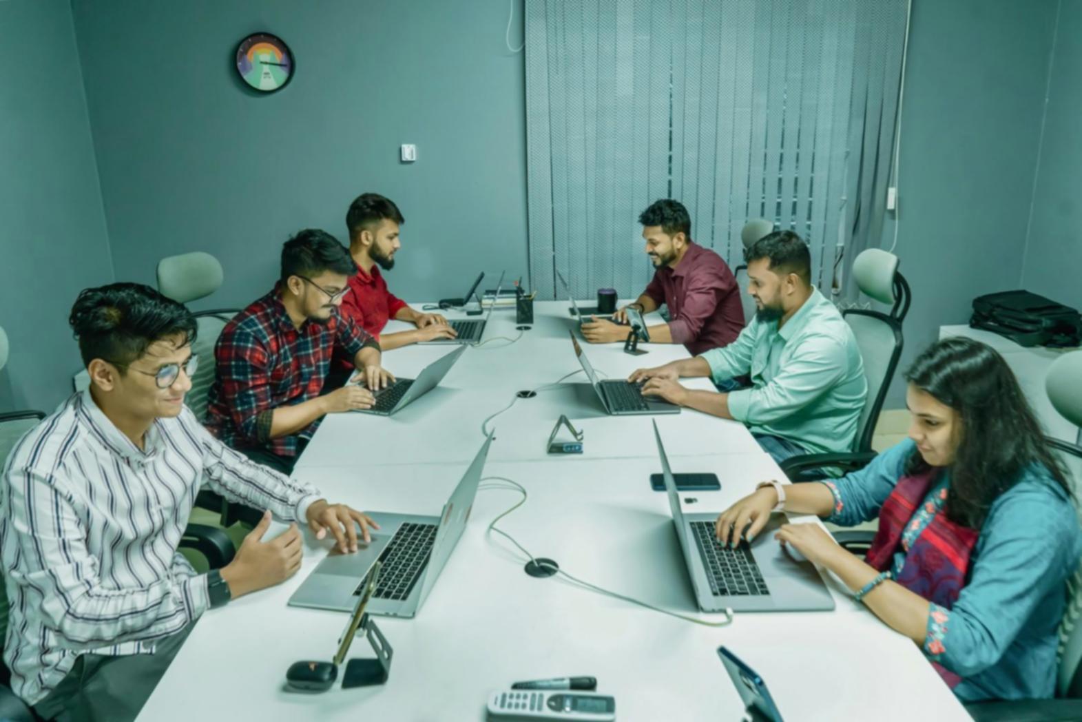 Financial analyst reviewing market data charts and graphs