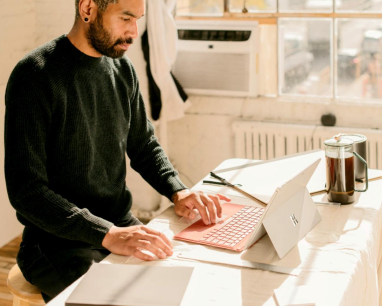 Financial professionals collaborating on market analysis projects