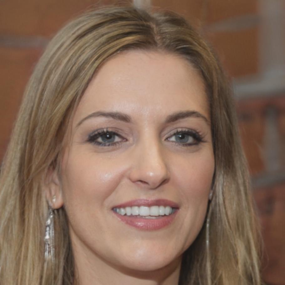 Professional portrait of Astrid Castellano at her workplace